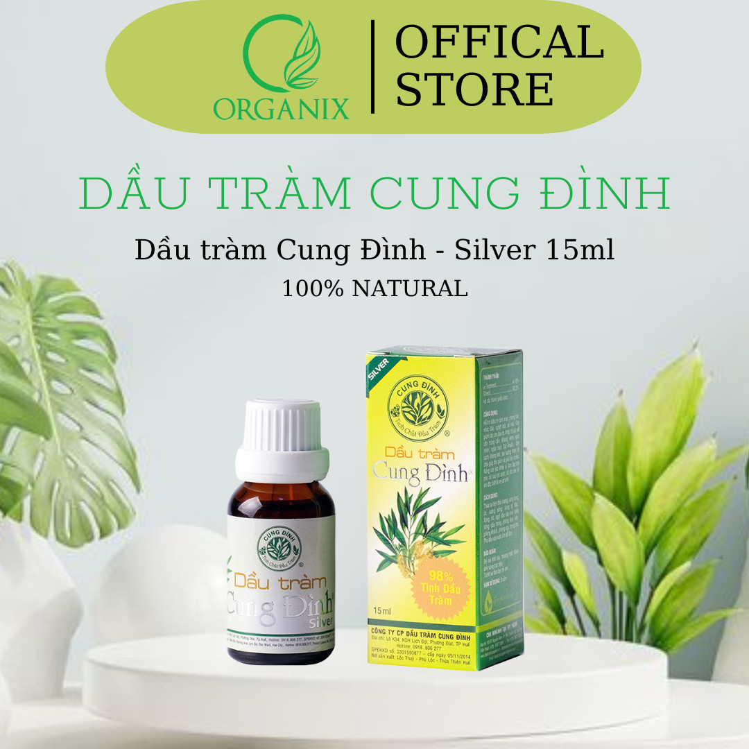 DẦU TRÀM CUNG ĐÌNH - SILVER (15ML)