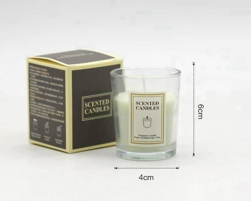 Nến thơm thiên nhiên cao cấp sáp dừa mùi hương nhẹ nhàng ấm áp OLAPLE N012 (mùi ngẫu nhiên) - Hàng nhập khẩu