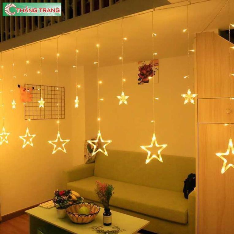 ĐÈN NHÁY MÀNH TRANG TRÍ HÌNH SAO TO 4 CHẾ ĐỘ NHÁY