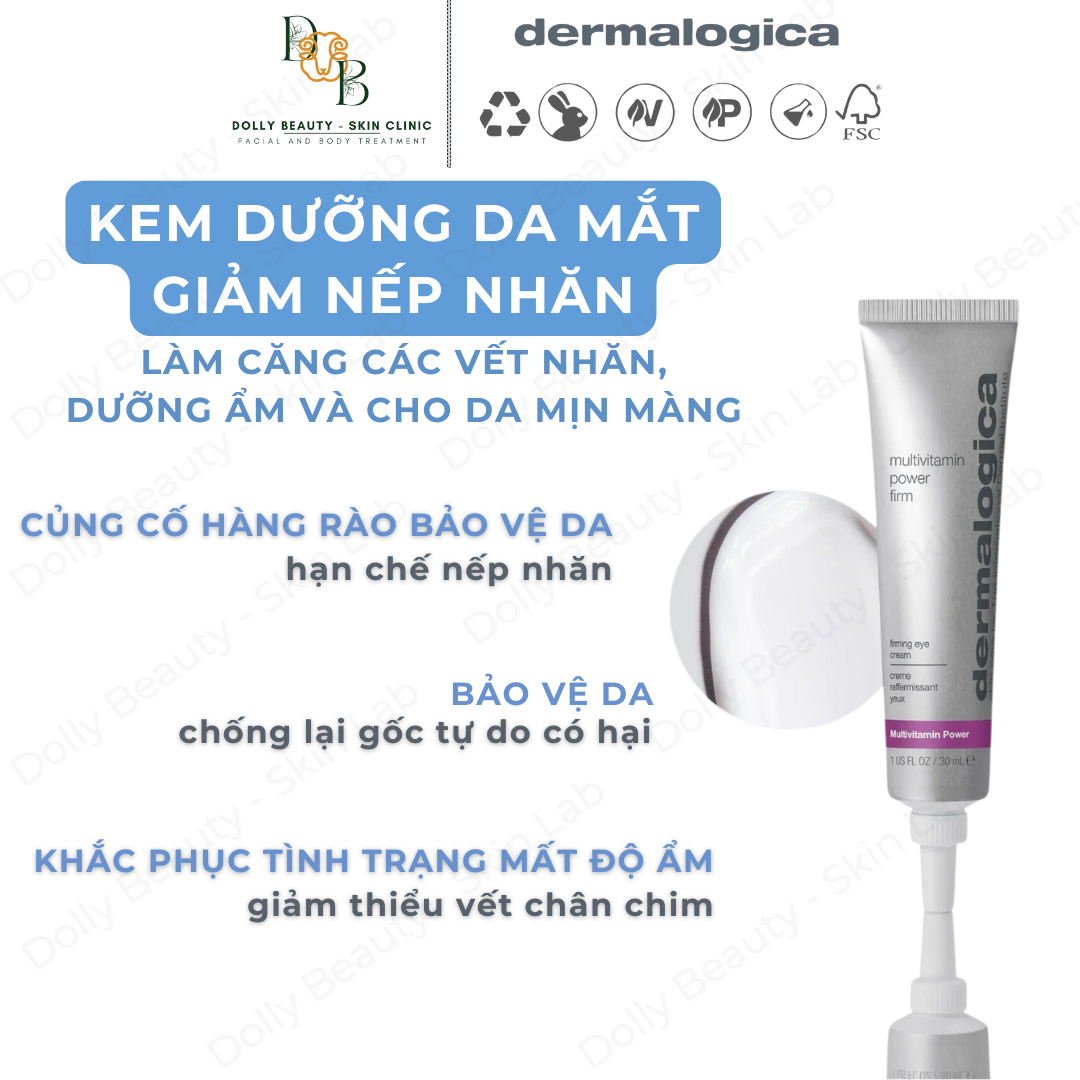 Hợp chất làm săn vùng mắt MULTIVITAMIN POWER FIRM của Dermalogica