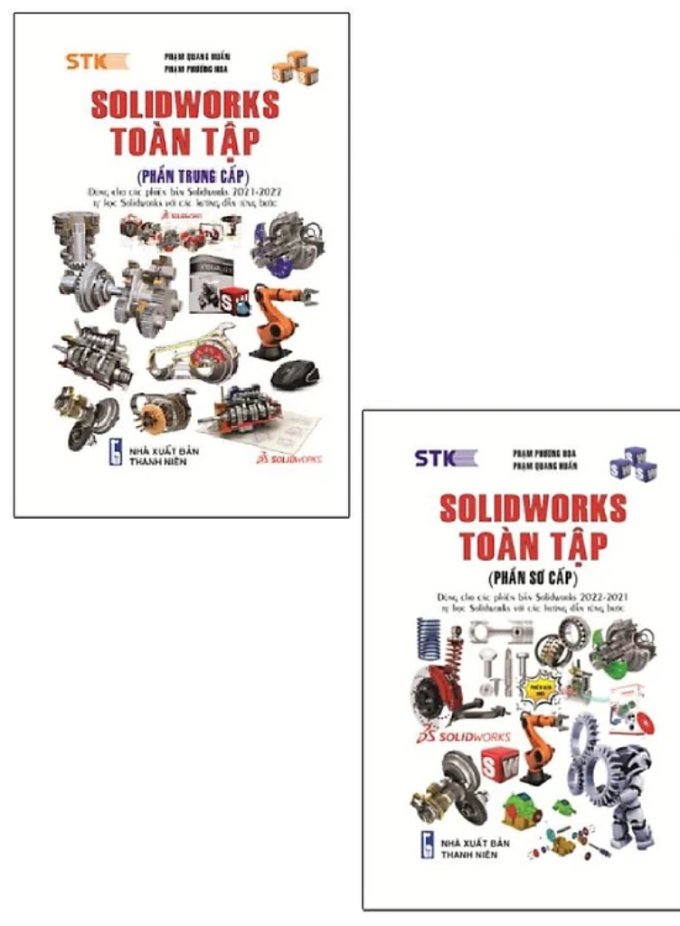 Combo 2 cuốn Solidworks Toàn Tập