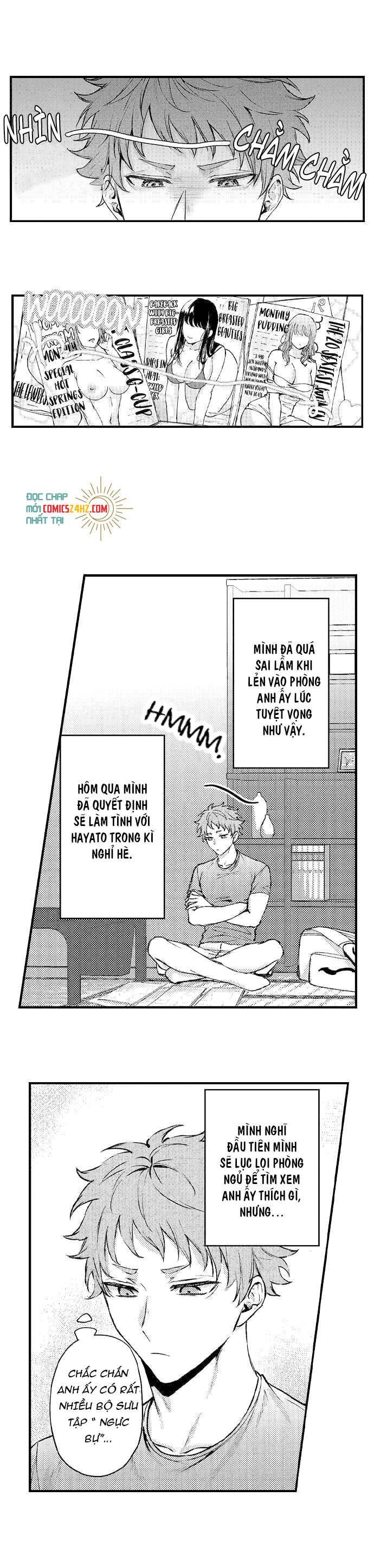 tình yêu ngây thơ của cậu bé bóng chày chapter 4 2