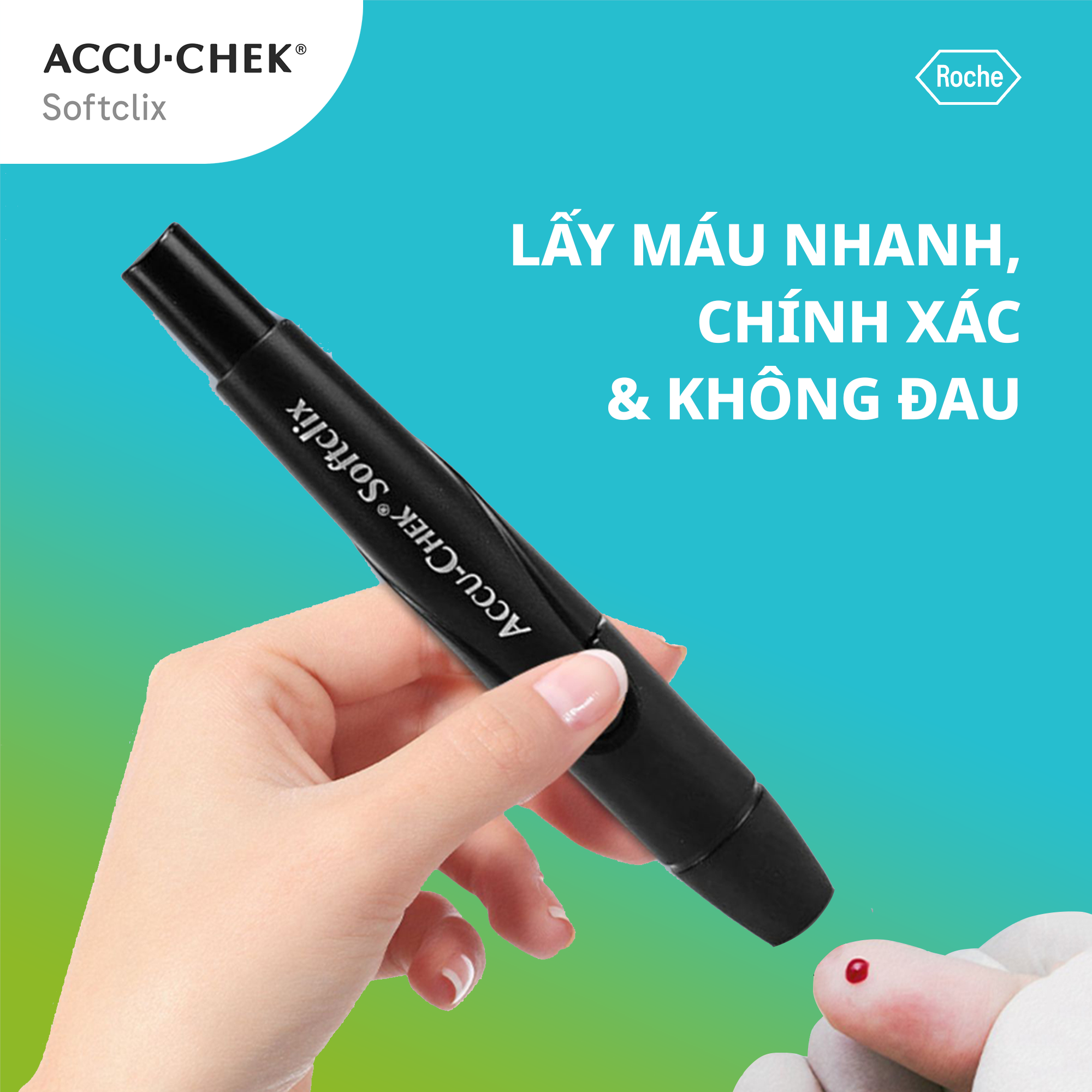 Hộp 25 Kim Chích Máu ACCU-CHEK SoftClix Dùng Cho Máy ACCU-CHEK Active & Instant