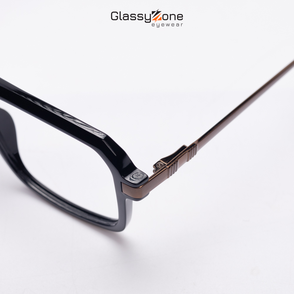 Gọng kính cận, Mắt kính giả cận kim loại Form Oval thời trang Nam Nữ Avery Gordin - GlassyZone