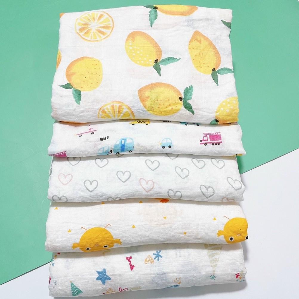 Khăn tắm cho bé kích thước 1m*1m2 chất liệu aden cotton