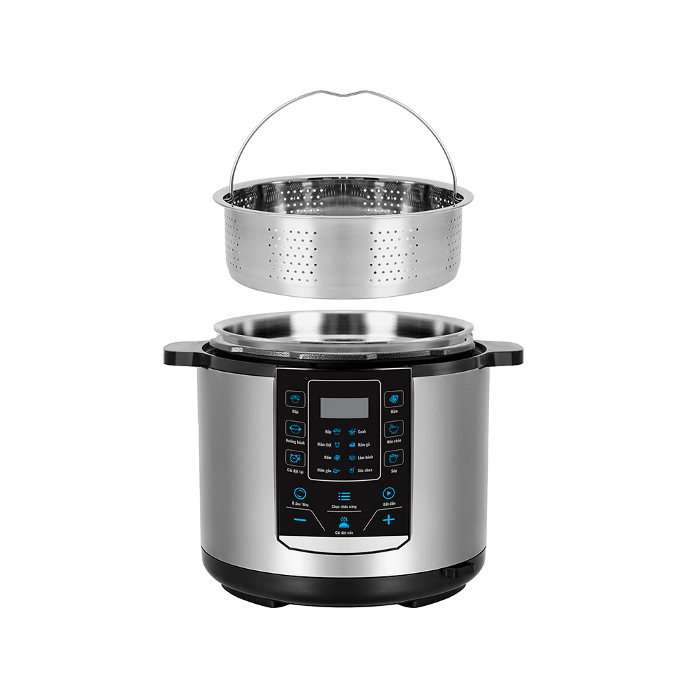 Nồi áp suất điện đa năng Elmich PCE9150 dung tích 6L - Hàng chính hãng