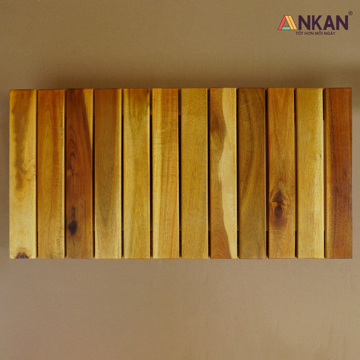 Đế Lót Chậu Cây Có Bánh Xe Hình Chữ Nhật 60x30cm Dùng Để Đẩy Chậu Cây Nặng Trang Trí Phòng Khách