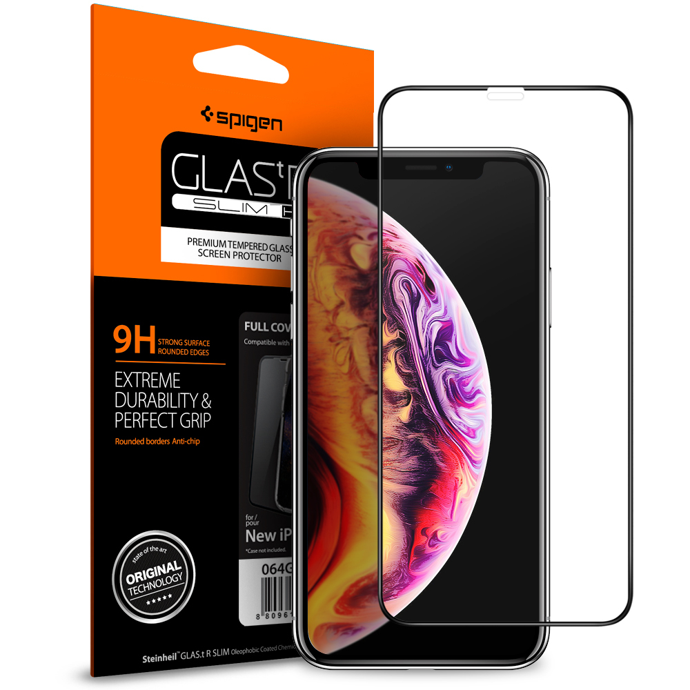 Cường lực màn hình SPIGEN GLAS.tR SLIM HD cho iPhone 11 | 11 Pro | 11 Pro Max - Hàng nhập khẩu