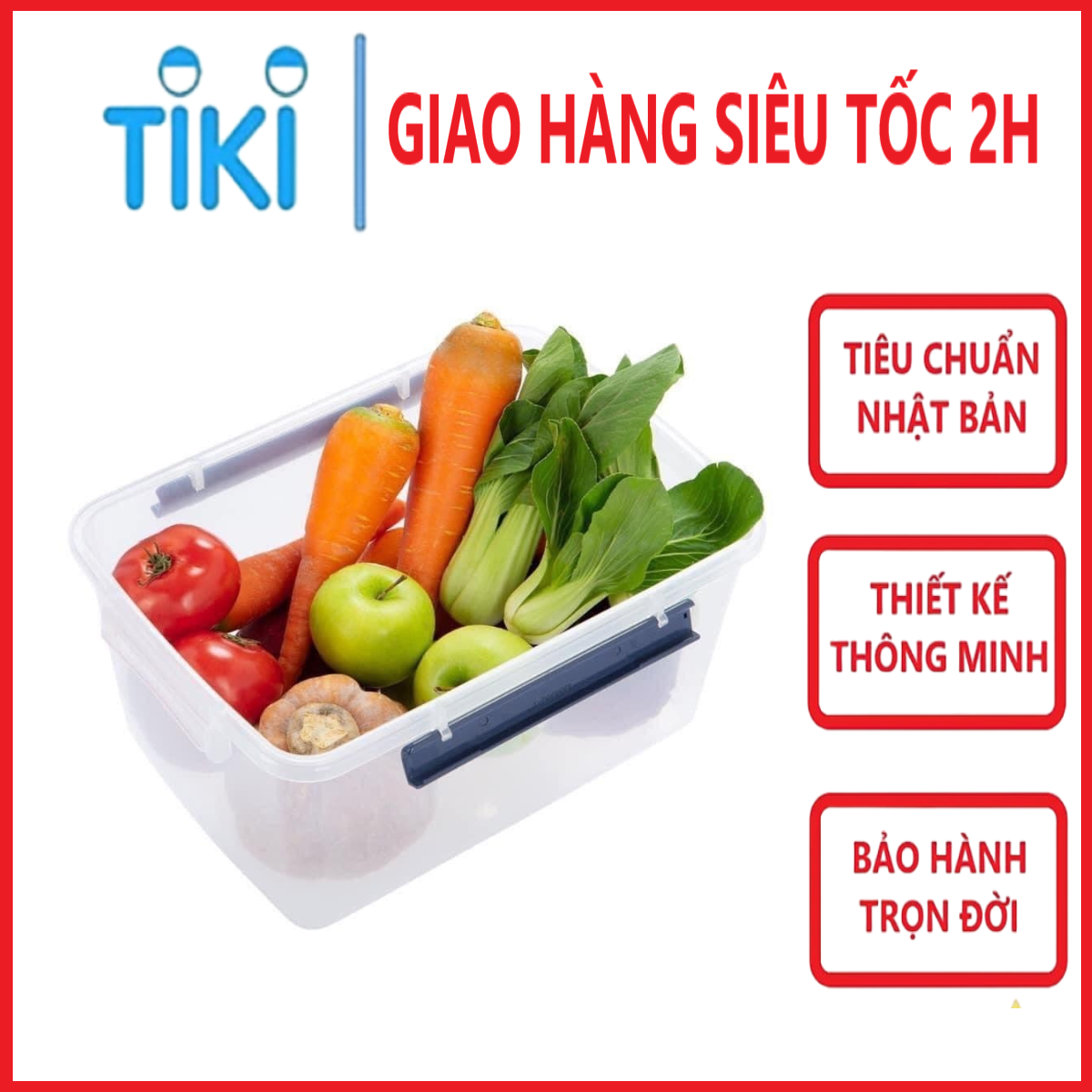 Thùng Đựng Thực Phẩm Hokkaido 10L-18L-30L Chính Hãng Inochi