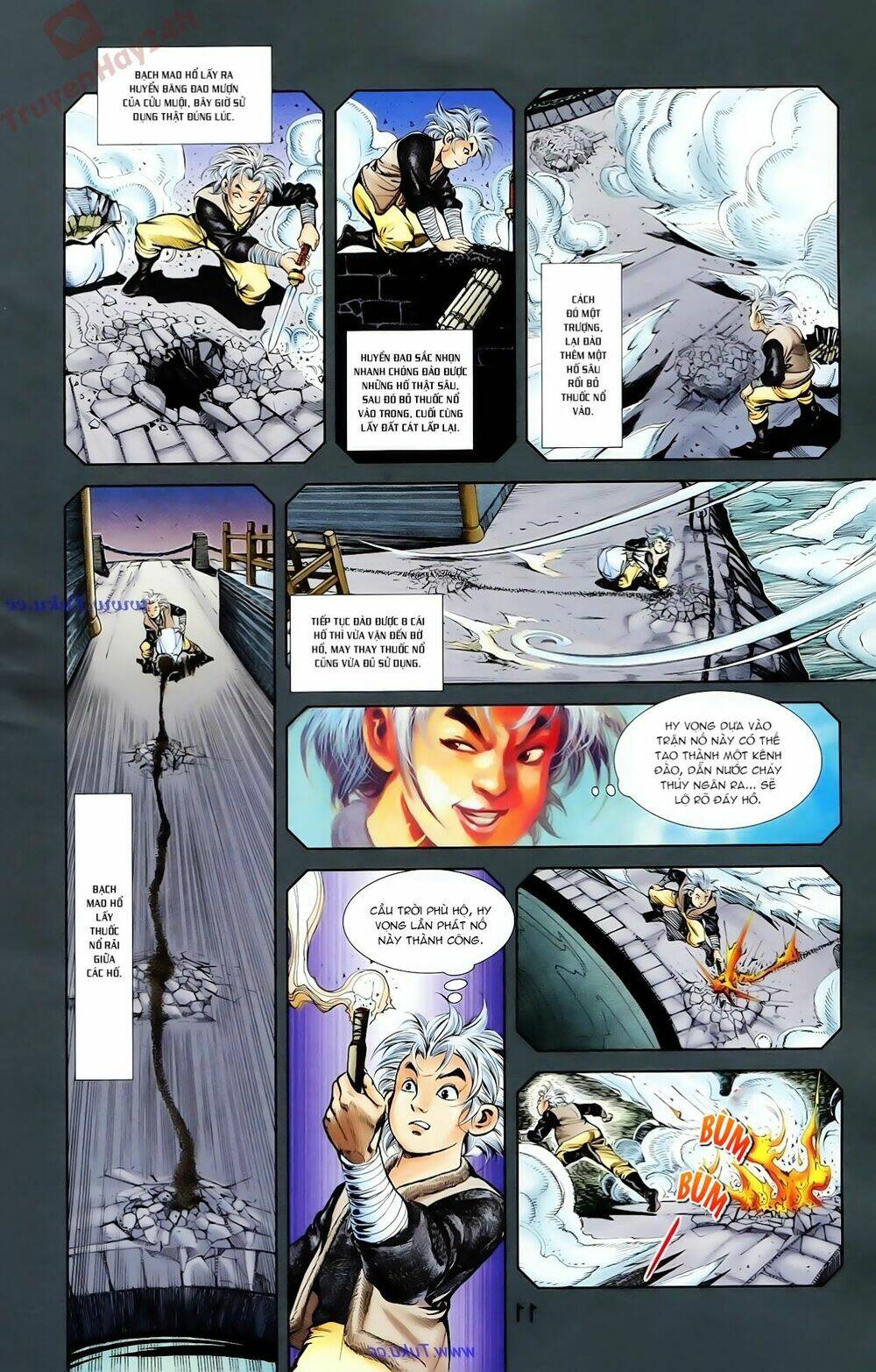 thiên tử truyền kỳ 1 - cơ phát khai chu bản chapter 83 4