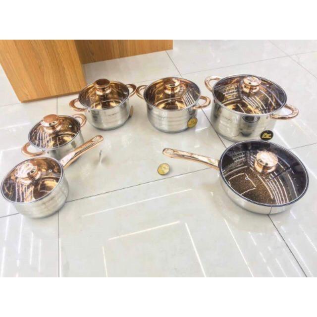 Bộ nồi 6 món 12 chi tiết Đức