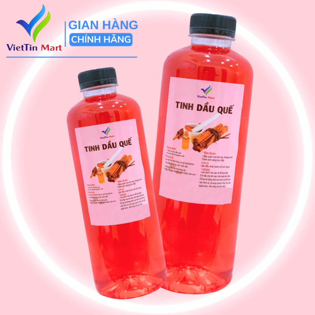 Nước Lau Sàn Chứa Tinh Dầu Quế Viettin Mart 1L