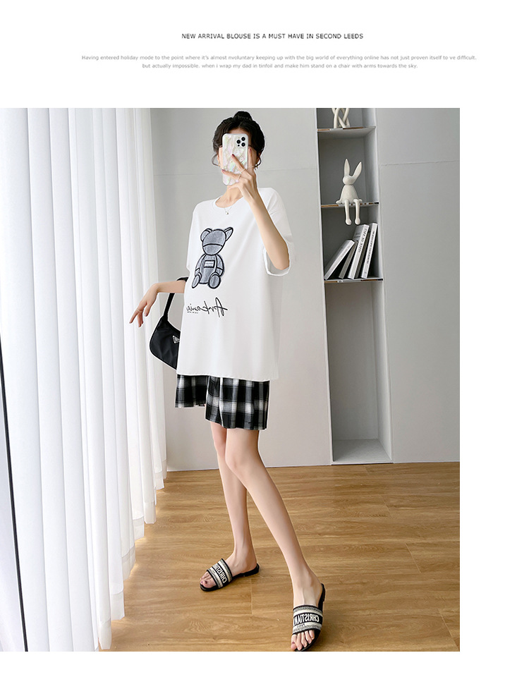 BỘ BẦU MẶC NHÀ CỘC TAY MÁT MẺ CUTE SAB3116