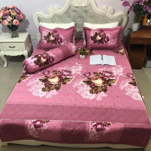 Sét ga phủ, chăn + 2 gối nằm