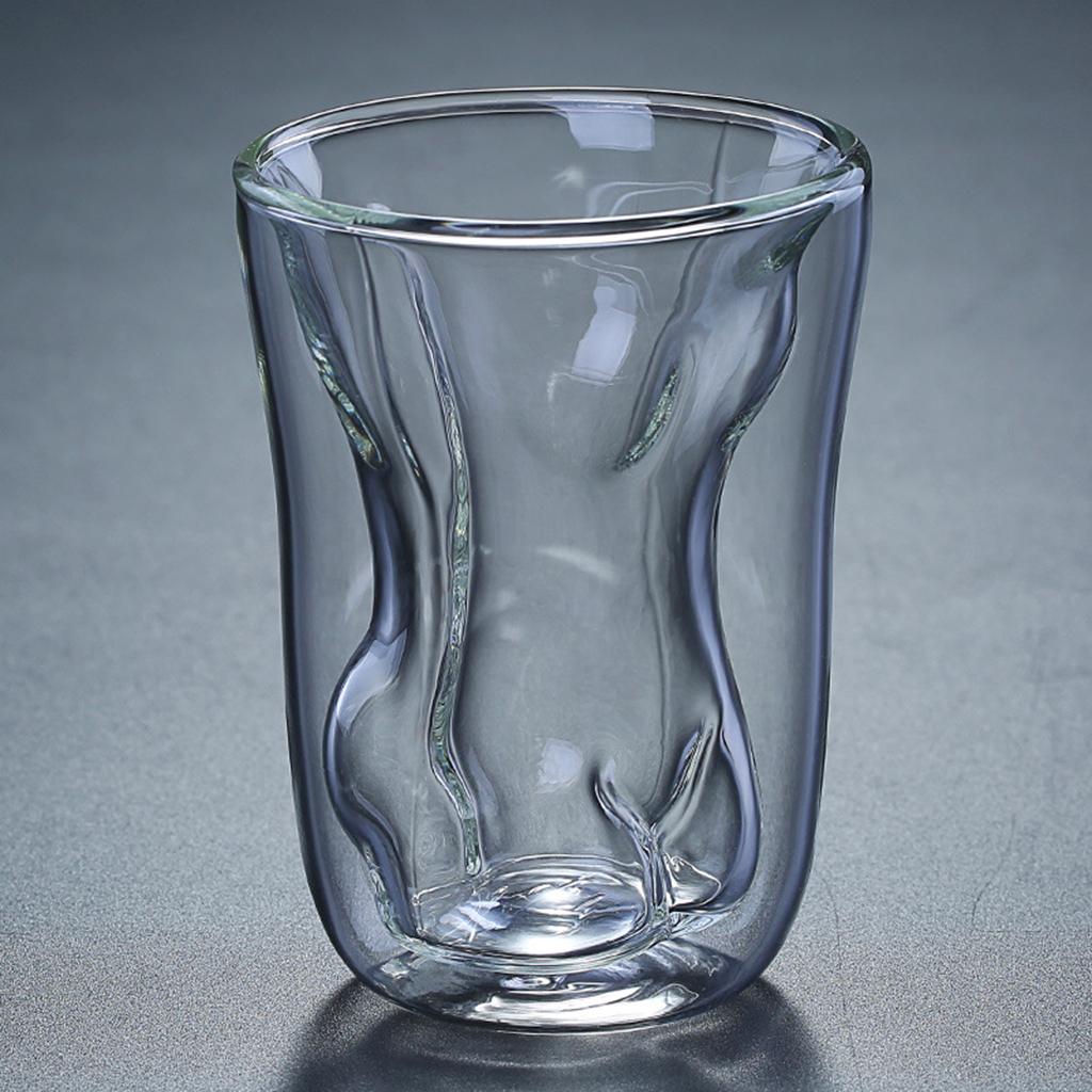 Heat Resistant Double Walled Glasses Coffee Glasses Mugs Cups