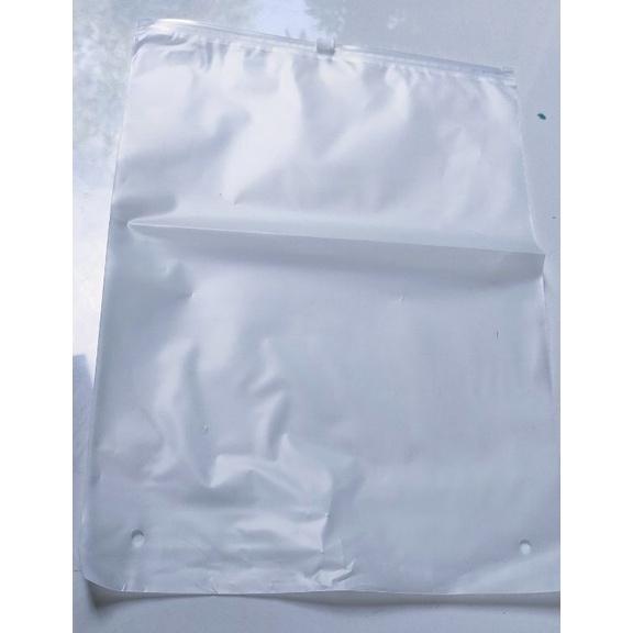 Túi Zip mờ có khóa kéo đựng quần áo, giày dép