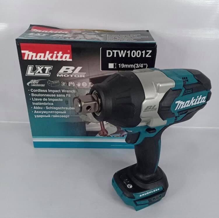 MÁY VẶN BULONG DÙNG PIN 18V 19MM MAKITA DTW1001Z (KHÔNG KÈM PIN VÀ SẠC) - HÀNG CHÍNH HÃNG