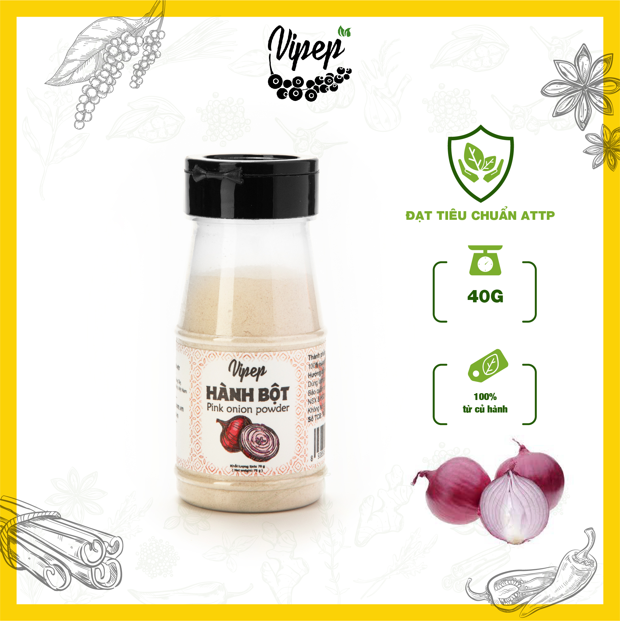 Hành Bột Vipep 70gr
