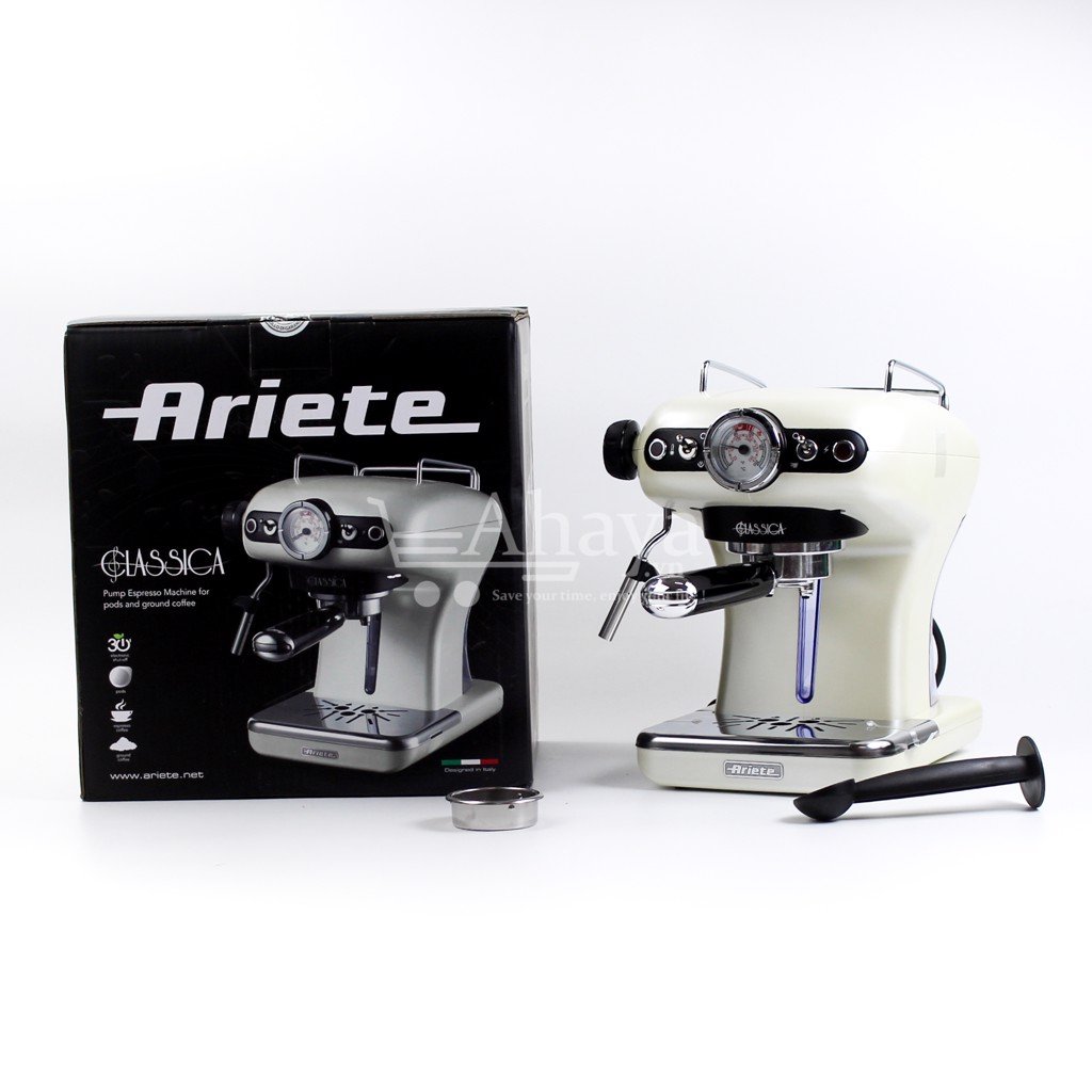 Máy pha cà phê Ariete Espresso Mod 1389 cổ điển 0.9l - Italia - Hàng Chính Hãng