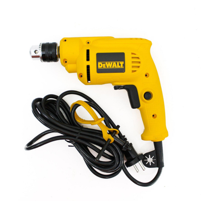 Combo Máy khoan cầm tay DeWalt DWD014-B1 550W- 10mm và Mũi khoan sắt Stanley STA50089B10 6.5MM HSS