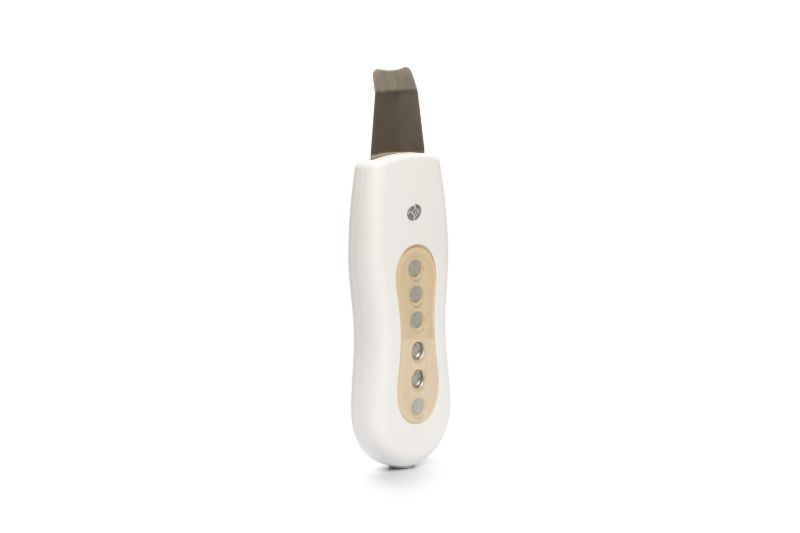 Máy tẩy da chết siêu âm kết hợp điện di tinh chất Rio Beauty Ultrasonic Facial model FASS3 pin sạc cao cấp