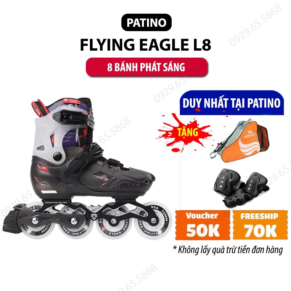 Giày Trượt Patin Trẻ Em Flying Eagle L8 , 8 bánh phát sáng