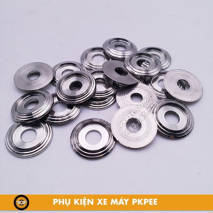 Long Đền Vòng Đệm Nhôm, Inox Trang Trí Xe