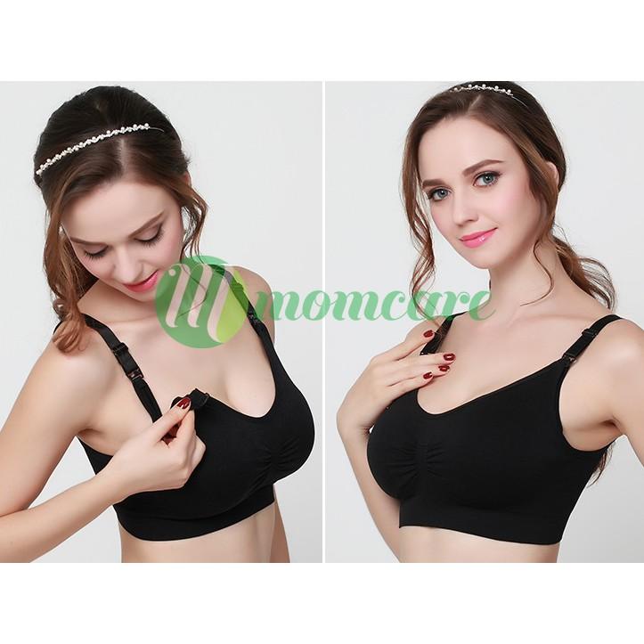 Áo Lót Bầu 2 Nút Mở - Mềm Mịn Thoáng Mát