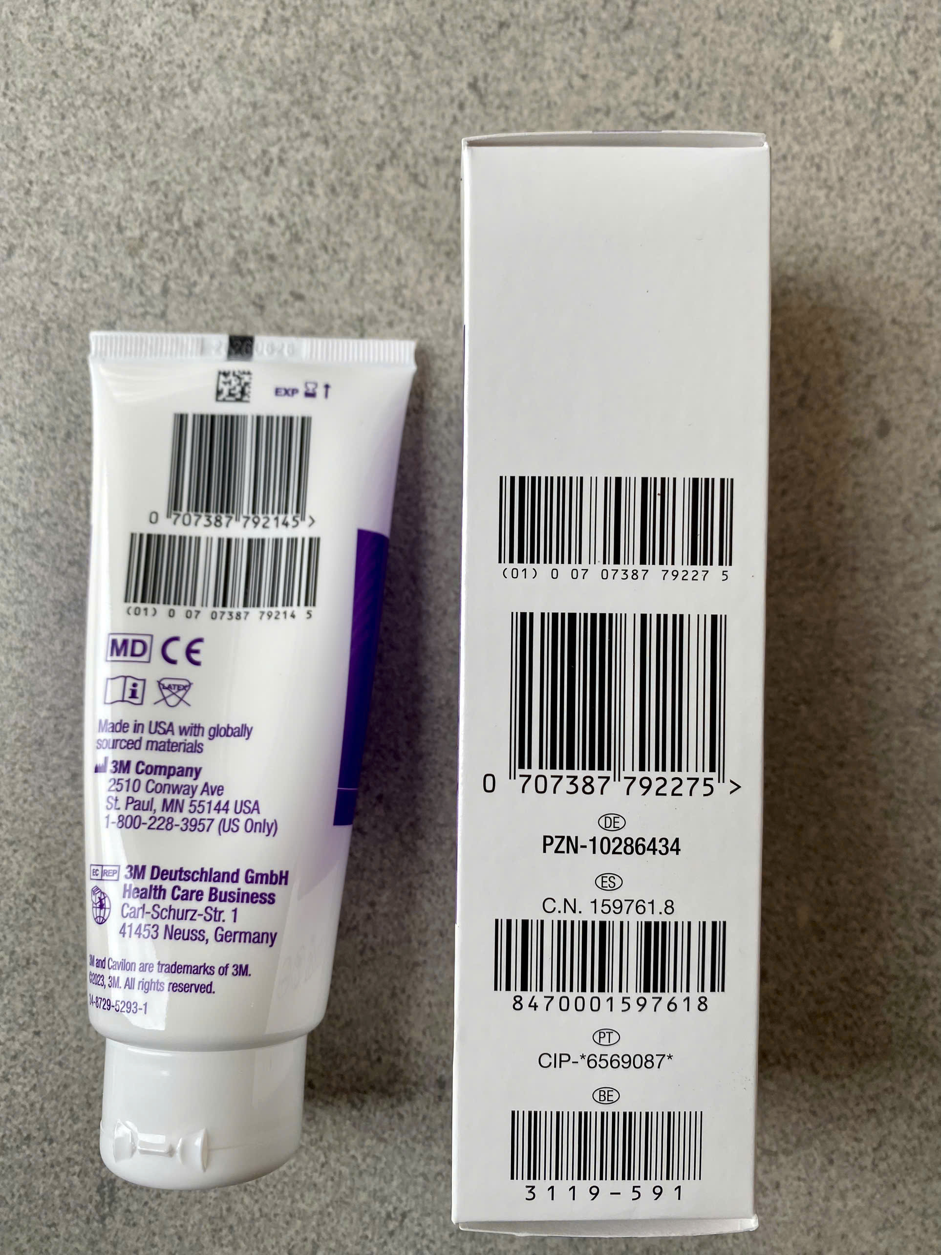 3M Kem bôi chống hăm/loét CAVILON CREAM 3392G 92g