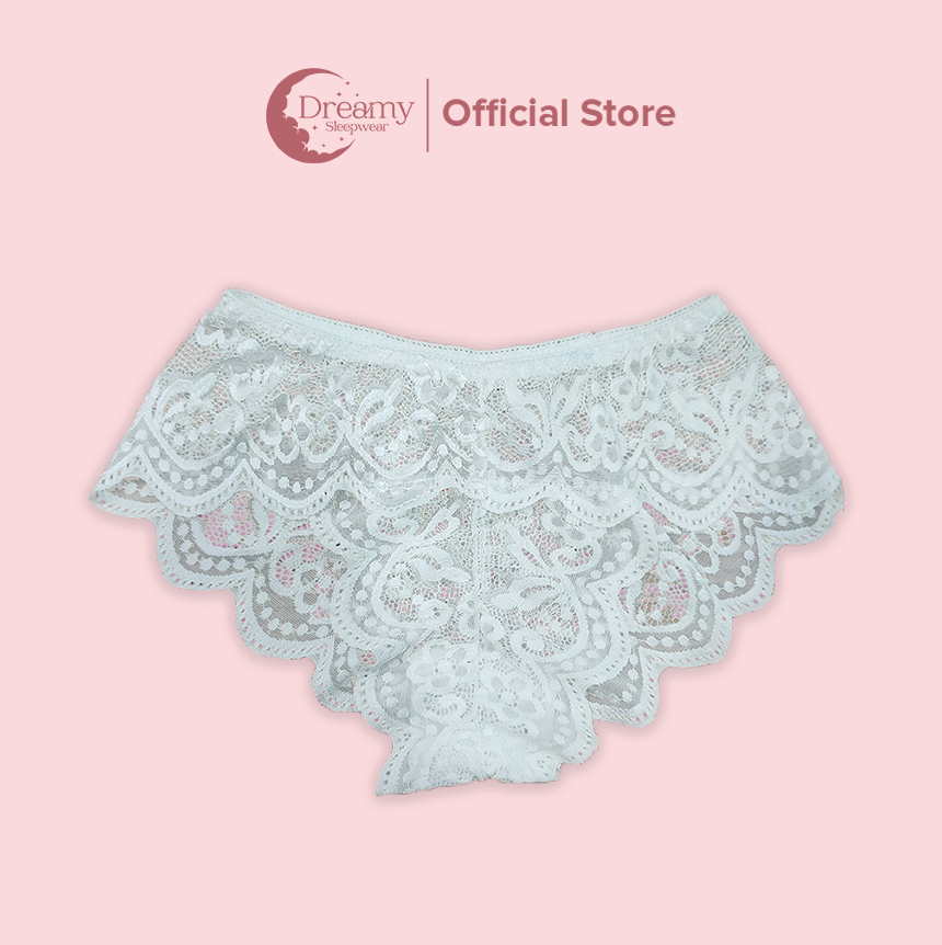 Quần Lót Ren Hoa Hồng Sexy Quyến Rũ Gợi Cảm Dreamy - QR01