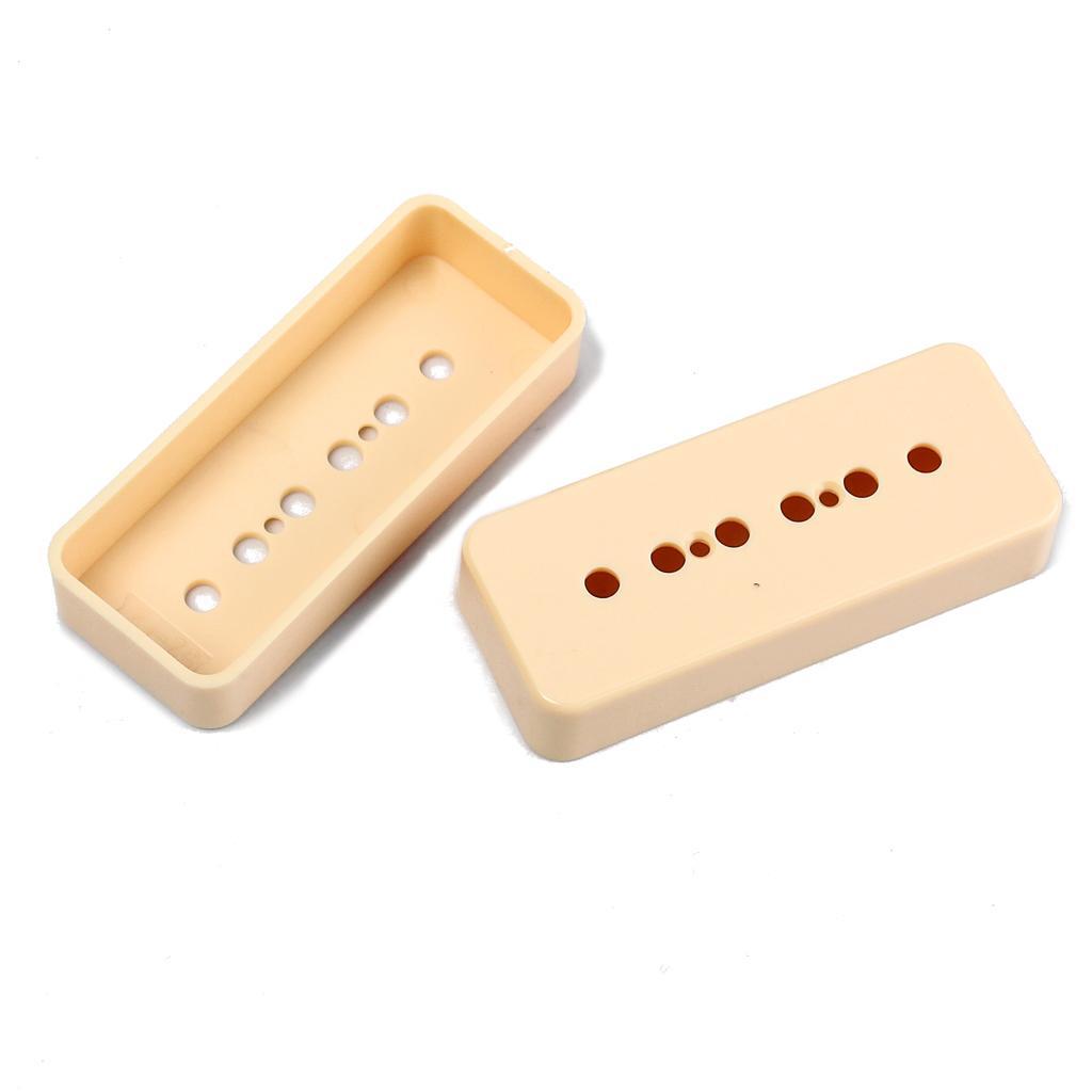 Pack of 2 Humbucker Pickup Cover 50/52mm Pole for P90 Soap Bar Guitar