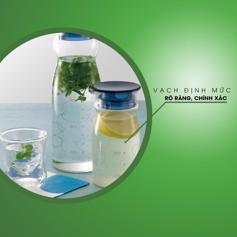 Bình nước thủy tinh chịu nhiệt Iwaki 600ml