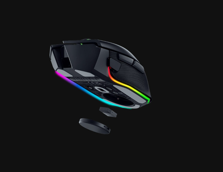 Chuột không dây Razer Basilisk V3 Pro-Ergonomic Wireless Gaming Mouse_RZ01-04620100-R3A1-Hàng Chính Hãng