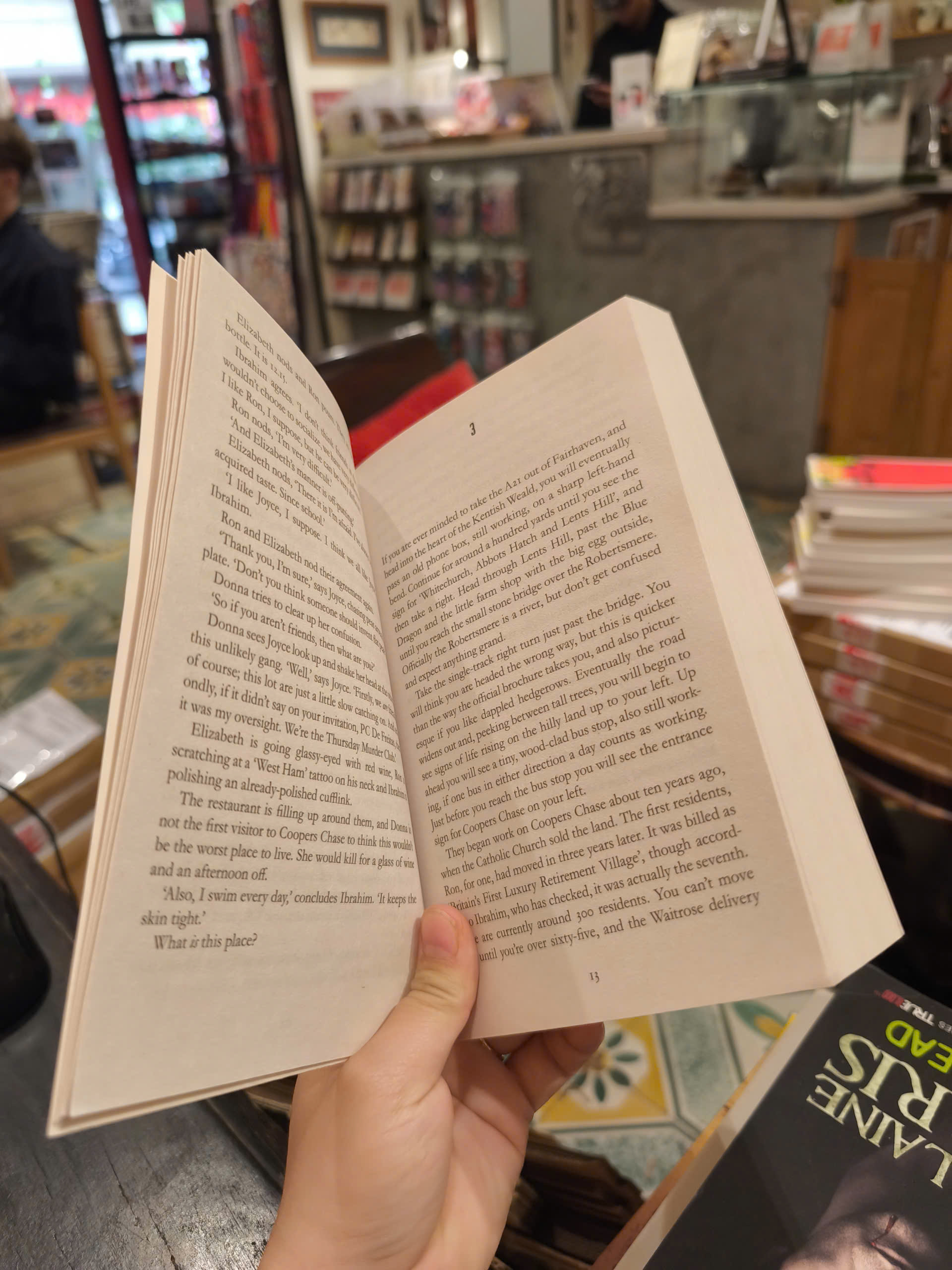 Sách - The Thursday Murder Club by Richard Osman - Mystery, Fiction, Crime