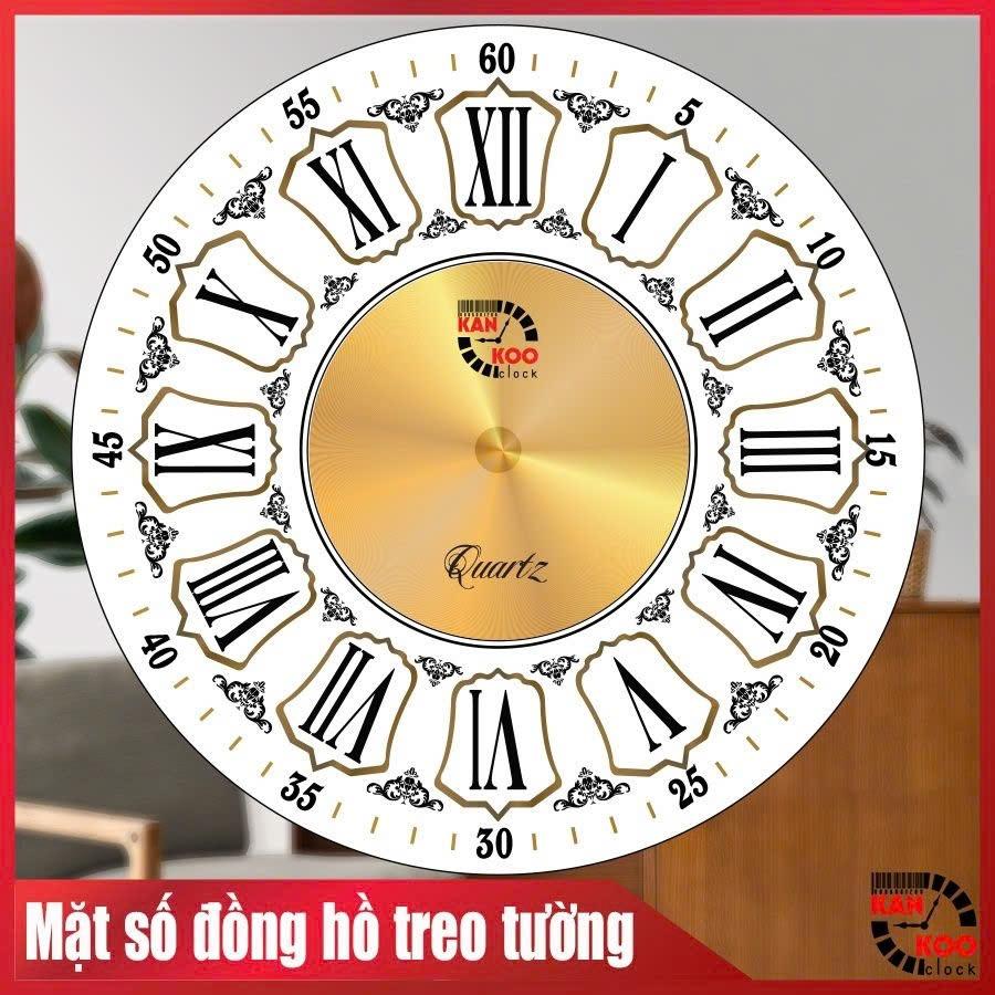 Mặt Số Đồng Hồ Để Bàn Cỡ Nhỏ (6cm) - Chất Liệu Giấy In Ảnh Cao Cấp, Đa Dạng Mẫu Mã