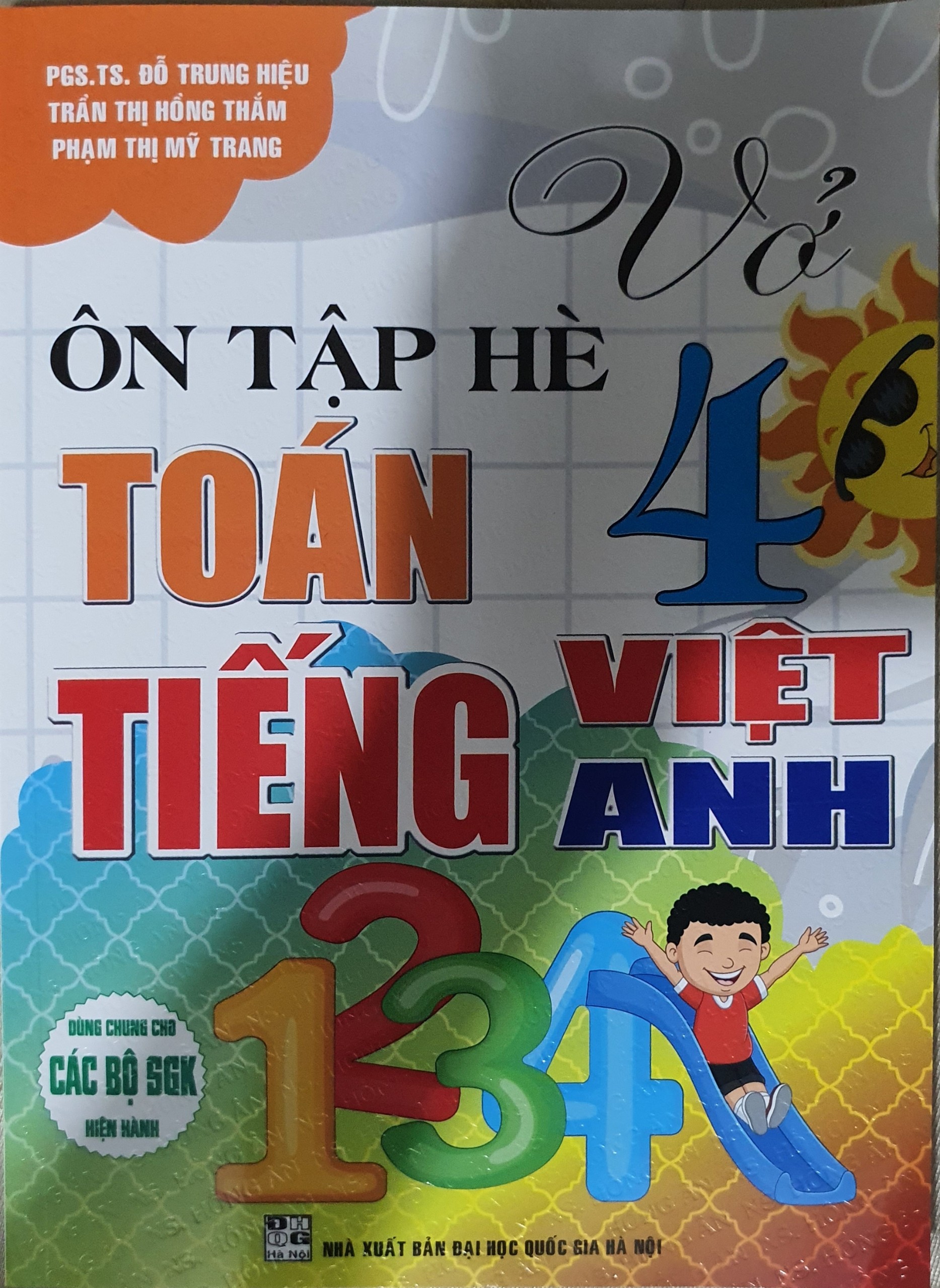 Vở Ôn Tập Hè Toán - Tiếng Việt - Tiếng Anh Lớp 4