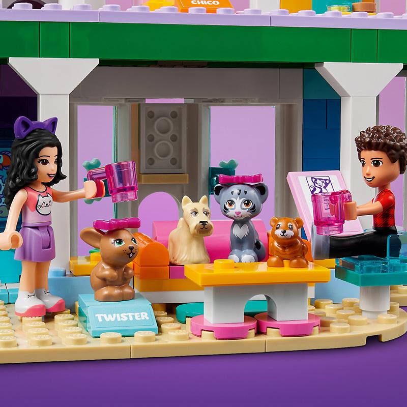 Đồ Chơi LEGO FRIENDS Cửa Hàng Chăm Sóc Thú Cưng 41718 (593 chi tiết)