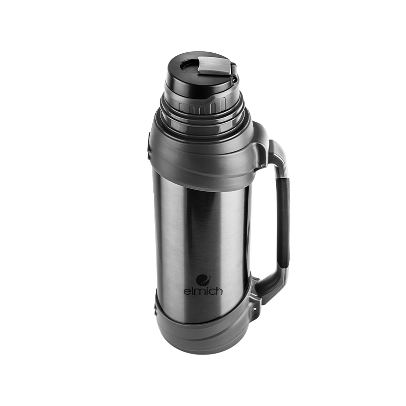 Phích Giữ Nhiệt 3 lớp, Inox 304 Tráng bạc Elmich EL-3688 (Dung tích 2500ml / Giữ Nóng 8h - Giữ Lạnh 12h) - Hàng Nhập Khẩu Chính Hãng