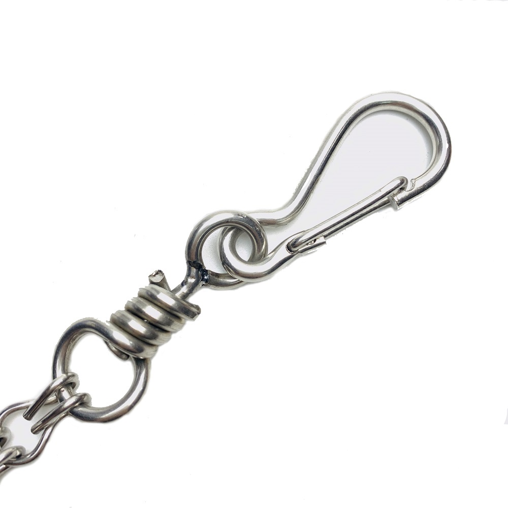 Dây Xích thú cưng inox kèm vòng cổ 103cm+35cm