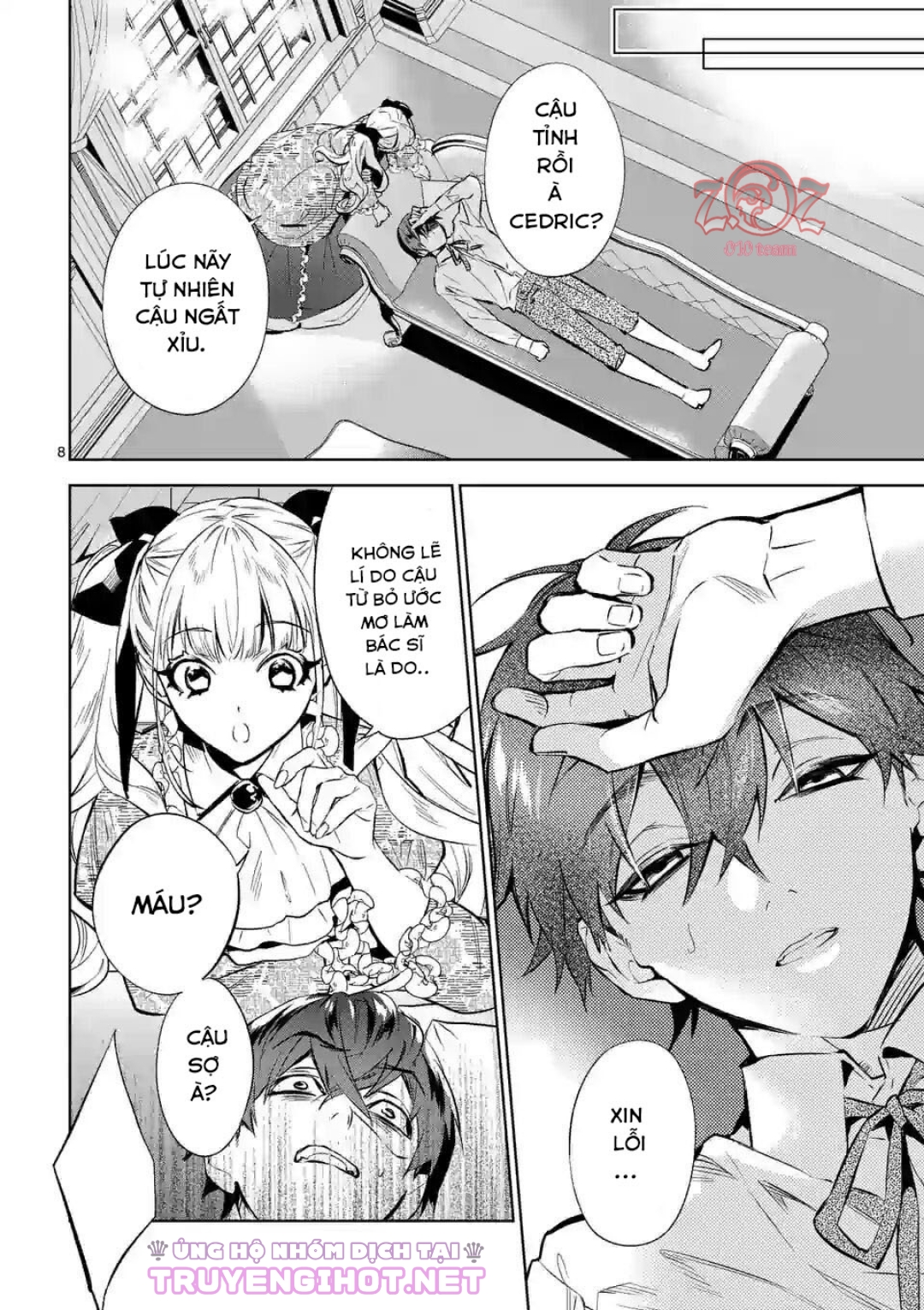 nữ phụ phản diện muốn trở thành một con chim sơn ca chapter 7 9