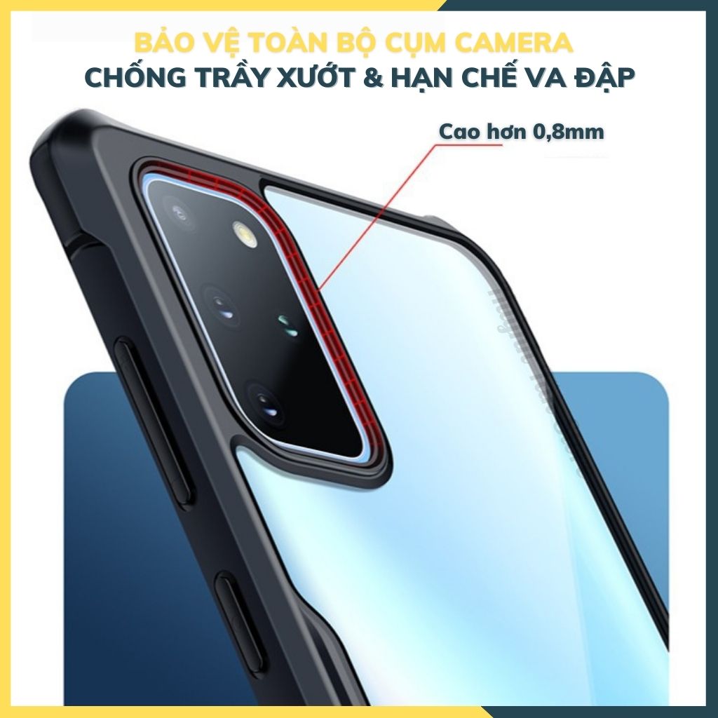 Ốp lưng chống sốc XUNDD cho s20 plus bảo vệ camera - hàng nhập khẩu