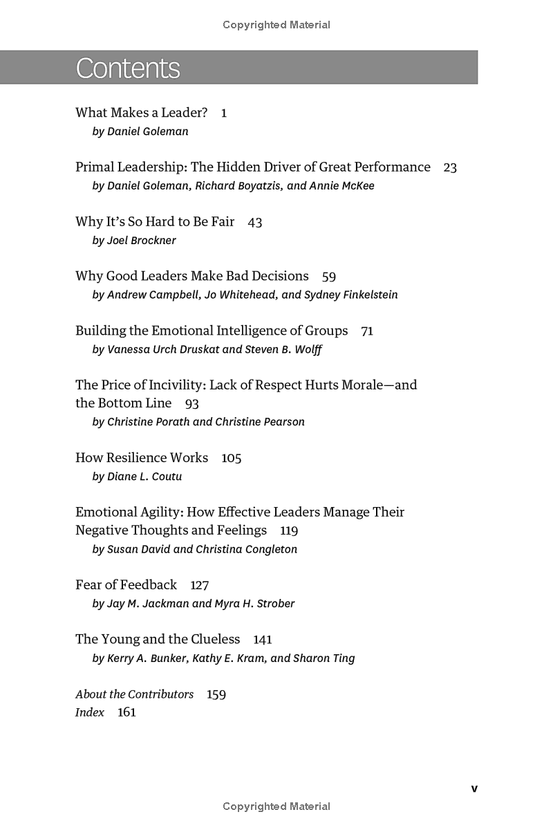 Harvard Business Review's 10 Must Reads On Emotional Intelligence