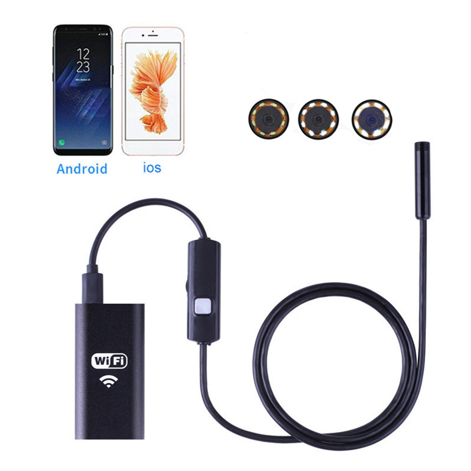 Wireless WiFi Endoscope Waterproof Inspection Camera 720P for Phone