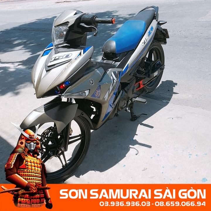 Sơn SAMURAI KUROBUSHI Y747* MÀU XÁM MỜ chính hãng dành cho xe máy