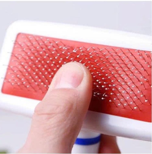 Lược Chải Lông Thú Cưng Chấm Bi Đầu Răng Chấm Bi