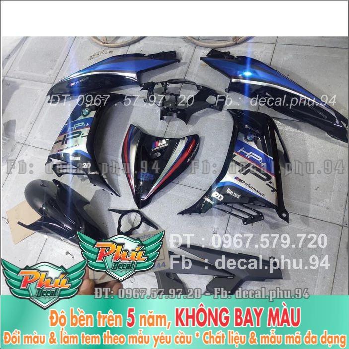 Tem rời Exciter 135 Hp4 Crom  -1