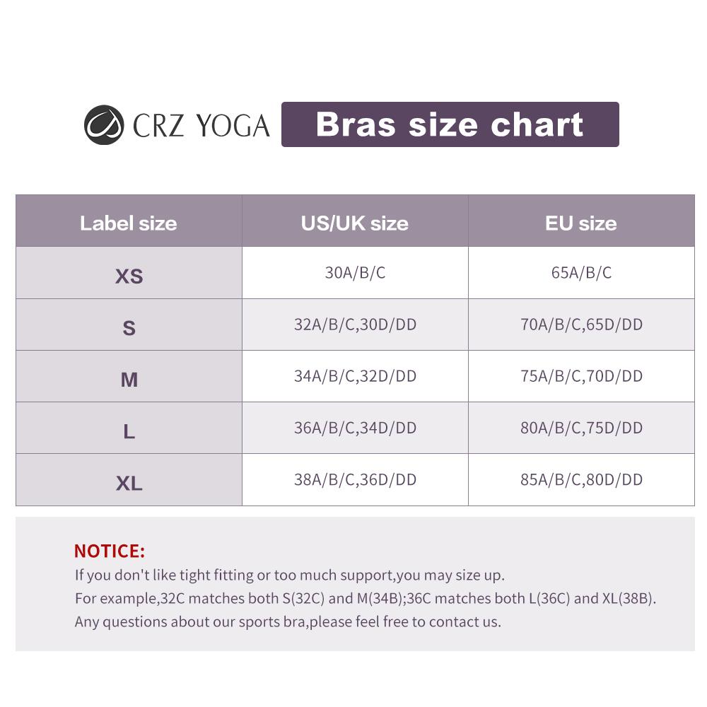 CRZ Tập YOGA Thiết Kế Quai Áo Bra Yoga Hàng Đầu Cho Nữ Len Dài Wirefree Đệm Vừa Hỗ Trợ Áo Ngực Thể Thao