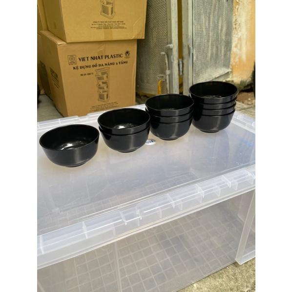 Bát Ăn Cơm Bát Phíp Melamine Tô Ăn Cơm Chịu Nhiệt Độ Cao 10 bát