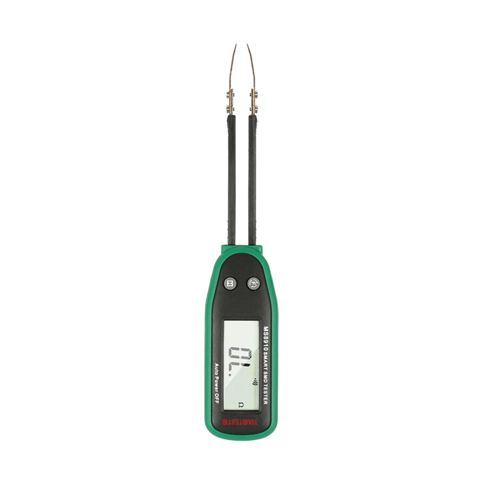 Smart SMD Tester Resistor Tester Tweezer Multimeter Test Electrical Electronic Component Analyzer Testing Clips Tweezers Test Clip