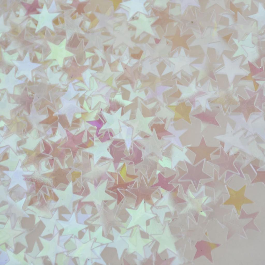 6/10mm Wedding Party Throwing Sequins Clear Confetti